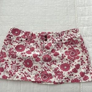 Vintage Abercrombie and Fitch cotton mini skirt size 10